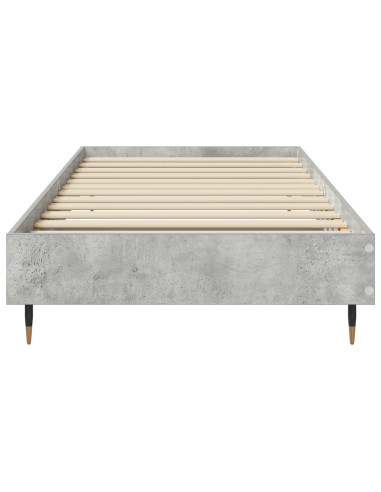 Struttura del letto Grigio Cemento 80 x 200 cm
