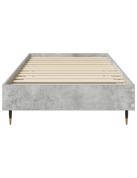 Struttura del letto Grigio Cemento 80 x 200 cm