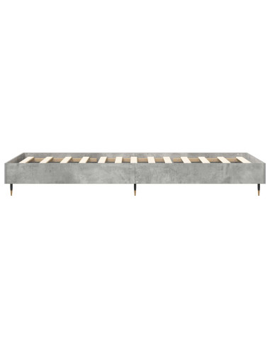 Struttura del letto Grigio Cemento 80 x 200 cm