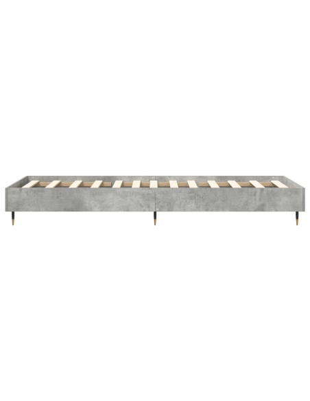 Struttura del letto Grigio Cemento 80 x 200 cm