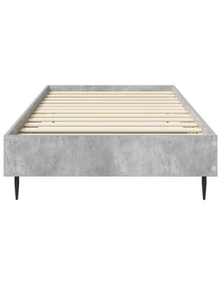 Struttura del letto Grigio Cemento 80 x 200 cm