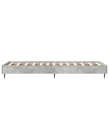 Struttura del letto Grigio Cemento 80 x 200 cm