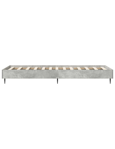 Struttura del letto Grigio Cemento 80 x 200 cm