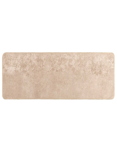 Runner Tappeto MARSA Beige 50 x 100 cm Poliestere e PVC