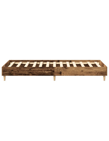 Struttura del letto Legno antico 80 x 200 cm