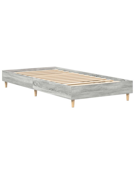 Struttura del letto Sonoma grigio 80 x 200 cm