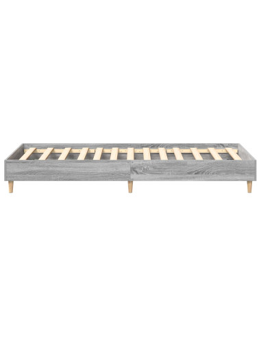Struttura del letto Sonoma grigio 80 x 200 cm