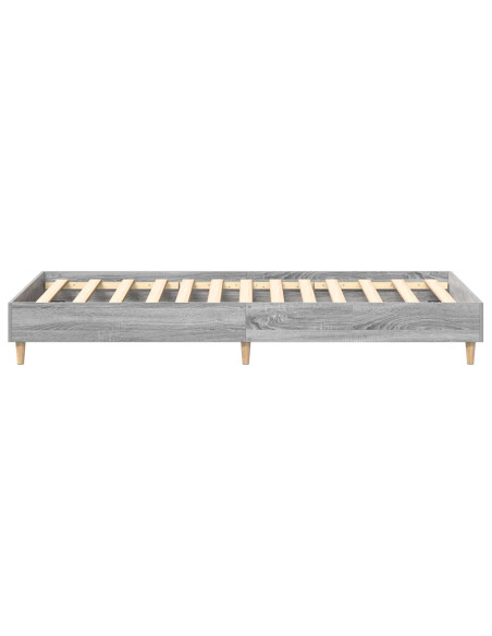 Struttura del letto Sonoma grigio 80 x 200 cm