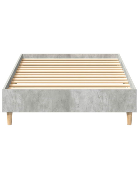 Struttura del letto Grigio Cemento 80 x 200 cm