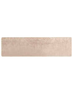 Runner Tappeto MARSA Beige 80 x 350 cm Poliestere e PVC 2