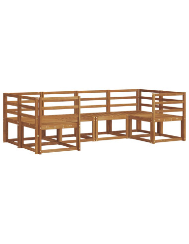 Set di divani da esterno 6 pcs Naturale