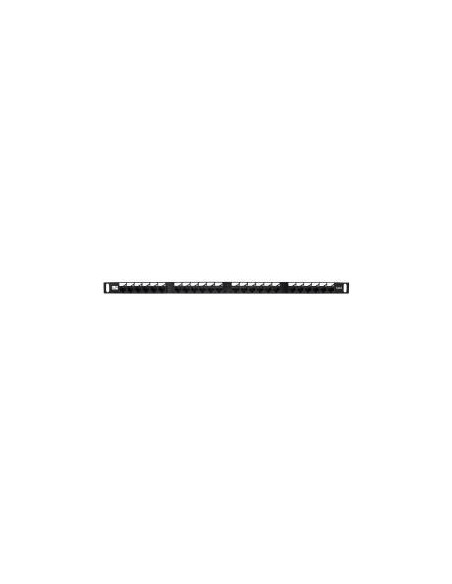 PANN.0.5U CON 24 RJ45U CAT.6 NERO
