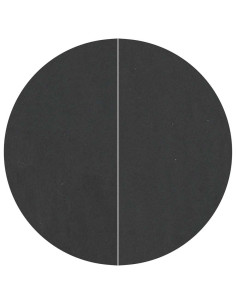Telo per Fondo Piscina Nero Ø 244 cm Tessuto Non Tessuto 2