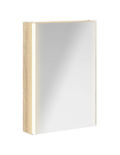Mobiletto per specchio da bagno Rovere Sonoma 2
