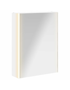 Mobiletto per specchio da bagno Bianco 53,5 x 15,5 x 70 cm 2