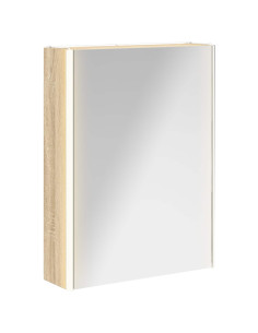 Mobiletto per specchio da bagno Rovere Sonoma 2