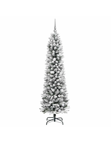 Albero di Natale artificiale con 300 LED Bianco 210 cm