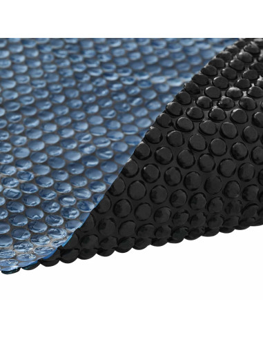 Copertura per piscina extra pesante Nero e Blu 800 x 500 cm PE