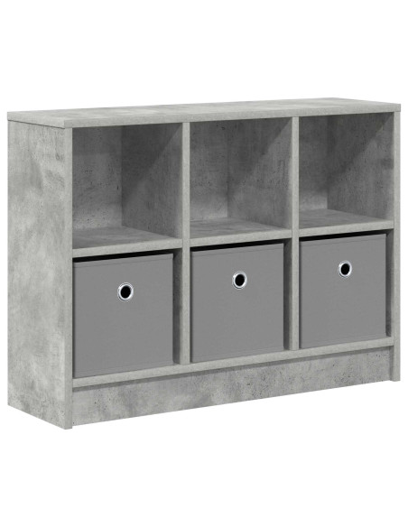 Credenza con cassetto Grigio cemento 73,5 x 22,5 x 53,5 cm