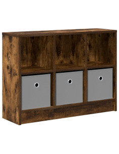 Credenza con cassetto Rovere fumé 73,5 x 22,5 x 53,5 cm 2