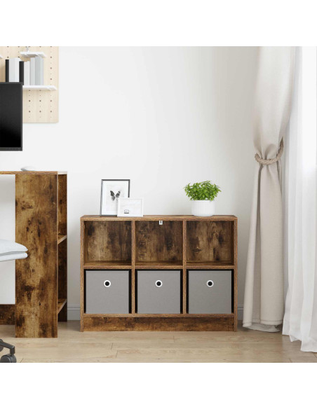 Credenza con cassetto Rovere fumé 73,5 x 22,5 x 53,5 cm