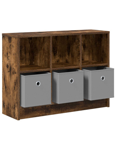Credenza con cassetto Rovere fumé 73,5 x 22,5 x 53,5 cm