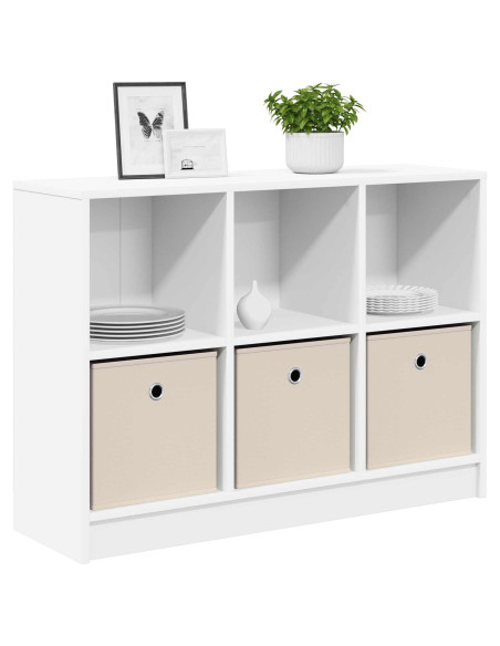 Credenza con cassetto Bianco 88,5 x 27,5 x 63,5 cm