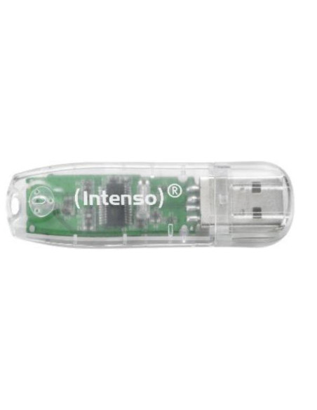 CHIAVETTA USB 32GB TRANSPARENTE