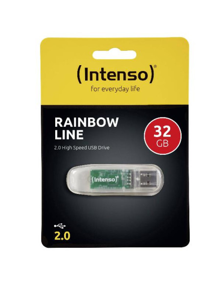 CHIAVETTA USB 32GB TRANSPARENTE