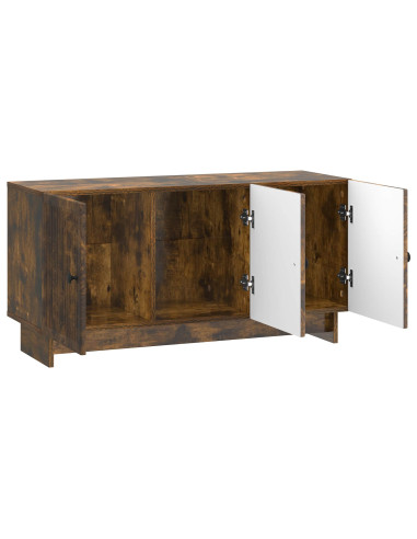 Mobile TV Rovere Fumo 99 x 34,5 x 50 cm Legno ingegnerizzato