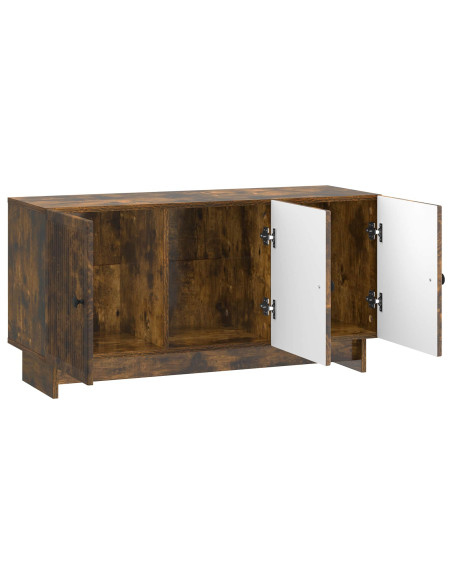 Mobile TV Rovere Fumo 99 x 34,5 x 50 cm Legno ingegnerizzato