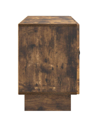 Mobile TV Rovere Fumo 99 x 34,5 x 50 cm Legno ingegnerizzato