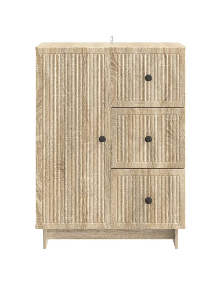 Credenza Rovere Sonoma 66 x 34,5 x 90 cm Legno ingegnerizzato