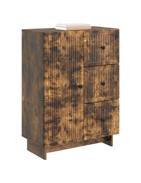 Credenza Rovere Fumo 66 x 34,5 x 90 cm Legno ingegnerizzato