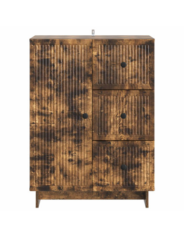 Credenza Rovere Fumo 66 x 34,5 x 90 cm Legno ingegnerizzato