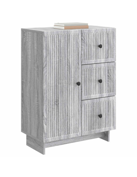 Credenza Grigio Sonoma 66 x 34,5 x 90 cm Legno ingegnerizzato