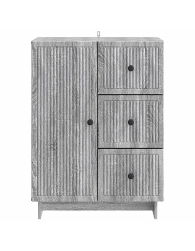 Credenza Grigio Sonoma 66 x 34,5 x 90 cm Legno ingegnerizzato