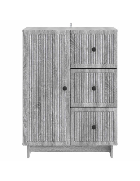 Credenza Grigio Sonoma 66 x 34,5 x 90 cm Legno ingegnerizzato