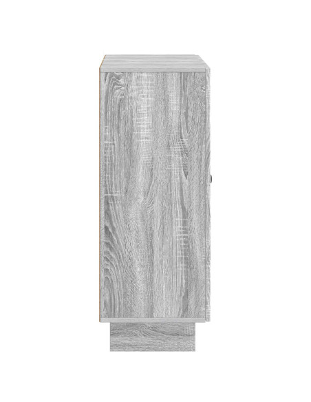 Credenza Grigio Sonoma 66 x 34,5 x 90 cm Legno ingegnerizzato
