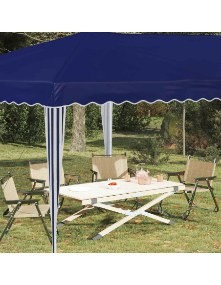 Tenda per feste a pop-up 575 x 290 x 245 cm Blu