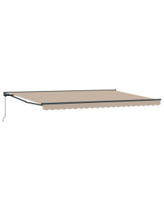 Struttura della tenda Beige 500 × 300 cm 2