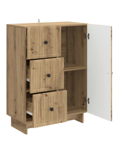 Credenza con cassetto Rovere Artigianale 66 x 34,5 x 90 cm