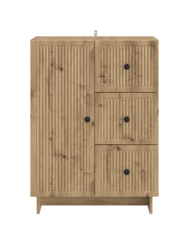 Credenza con cassetto Rovere Artigianale 66 x 34,5 x 90 cm
