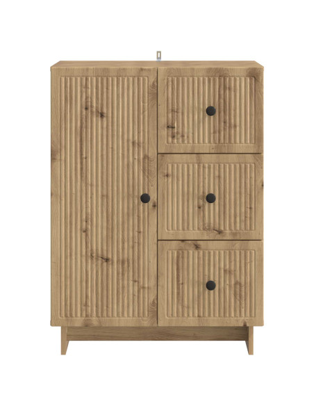 Credenza con cassetto Rovere Artigianale 66 x 34,5 x 90 cm