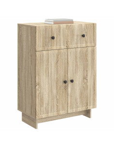 Credenza Rovere Sonoma 66 x 34,5 x 90 cm Legno ingegnerizzato 2