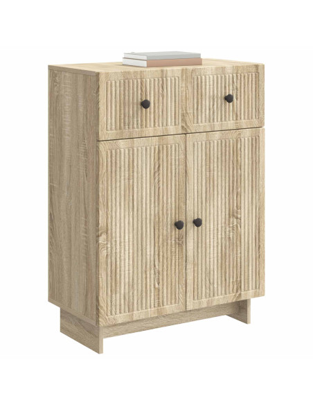 Credenza Rovere Sonoma 66 x 34,5 x 90 cm Legno ingegnerizzato