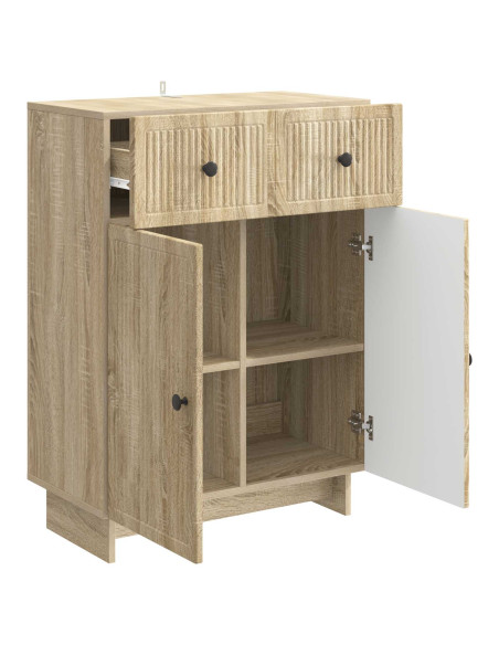 Credenza Rovere Sonoma 66 x 34,5 x 90 cm Legno ingegnerizzato