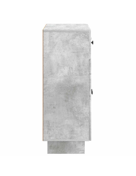 Credenza Grigio Cemento 66 x 34,5 x 90 cm Legno ingegnerizzato