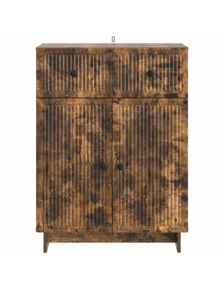 Credenza Rovere Fumo 66 x 34,5 x 90 cm Legno ingegnerizzato