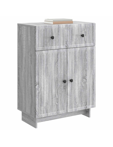 Credenza Grigio Sonoma 66 x 34,5 x 90 cm Legno ingegnerizzato
